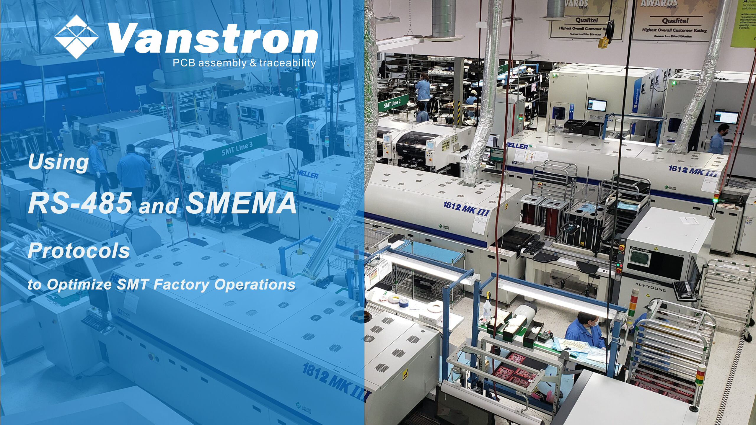 Using RS-CDLXXXV et SMEMA Protocolla ad Optimize SMT Factory Operations