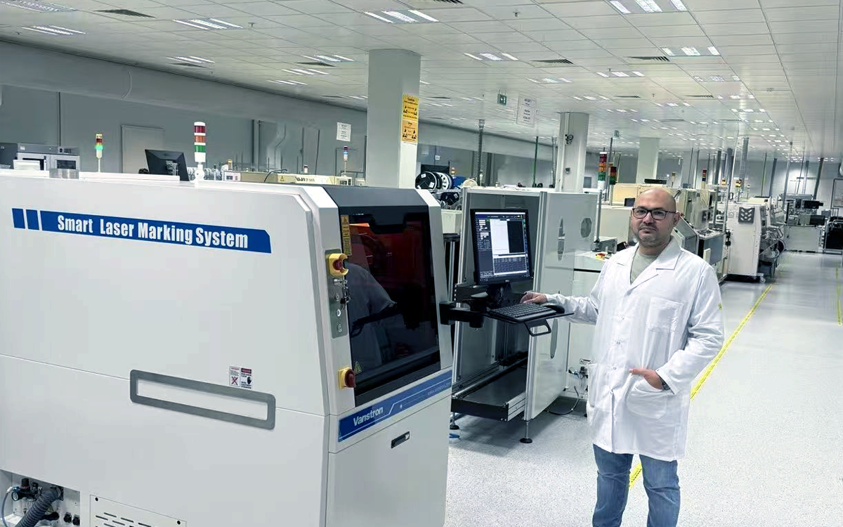 1 kvalitn&iacute; řešen&iacute; laserov&eacute;ho značen&iacute; pro tov&aacute;rnu EMS 