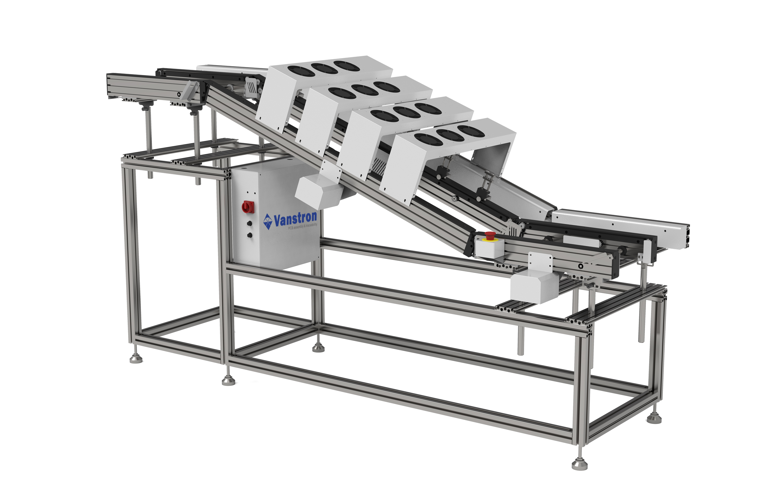 Unloading Conveyor for Wave Soldering Machine Line ( THT Line)